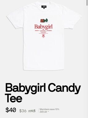 A24 Babygirl Candy Tee